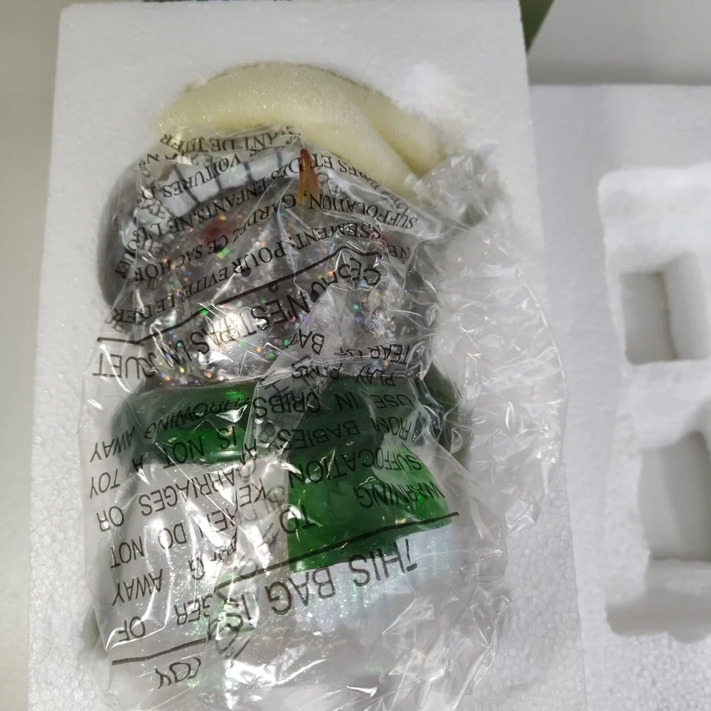 Snowman Head‎ Glitter Lamp With Original Box